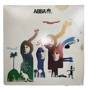 ABBA The Album Vinyl LP 12" Multicolor 1977 Atlantic SD 19164 Pop Disco Vintage